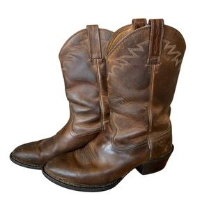Ariat Sedona 34625 Brown Leather Cowboy Boots Men’s Size 10EE